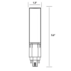 1200 Lumens - 11 Watt - 4000 Kelvin - LED PL Lamp -Bulbs Shop data 1099