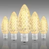 (NEW Technology) C9 - Warm White - Faceted LED - VividCore Premium - 50% Brighter