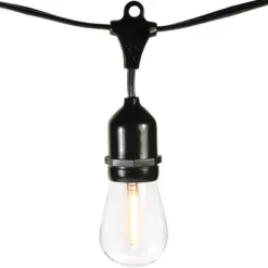 48 Ft. Patio String Lights - (16) Incandescent S14 Bulbs Included