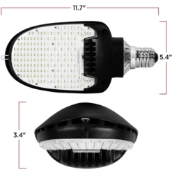 9200 Lumens - 75 Watt - 5000 Kelvin - LED Retrofit For Wall Packs/Area Light Fixtures -Bulbs Shop data 1437