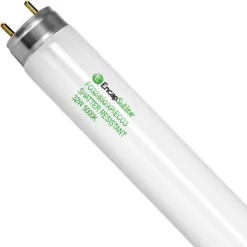4 Ft. Fluorescent T8 With UltraGuard Shatter Resistant Coating