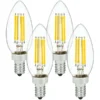 Natural Light - 500 Lumens - 5 Watt - 5000 Kelvin - LED Chandelier Bulb - 3.9 In. X 1.4 In.
