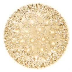 7.5 In. - LED Starlight Sphere - (100) Warm White Wide Angle LED Lights