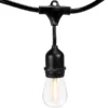 100 Ft. Patio Stringer - (48) Suspended Household Medium Sockets - Bulbs Not Included