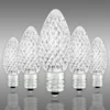 (NEW Technology) C7 - Pure White - Faceted LED - VividCore Premium - 50% Brighter
