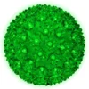 7.5 In. - LED Starlight Sphere - (100) Green Wide Angle LED Lights