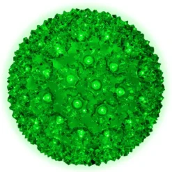 7.5 In. - LED Starlight Sphere - (100) Green Wide Angle LED Lights