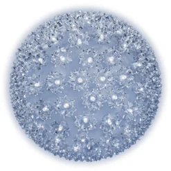 10 In. - LED Starlight Sphere - (150) Cool White Wide Angle LED Lights