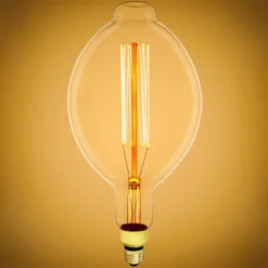 60 Watt Incandescent - Oversized Vintage Light Bulb - 14.6 In. X 7 In.