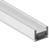 3.28 Ft. Anodized Aluminum REGULOR ZWK Channel With Aluminum Insert