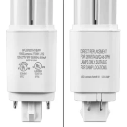 1050 Lumens - 9 Watt - 2700 Kelvin - LED PL Lamp -Bulbs Shop data 590