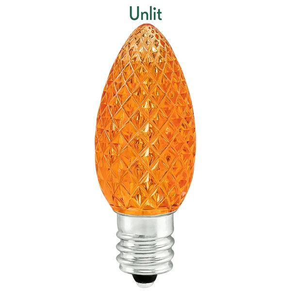 (NEW Technology) C7 - Orange - Faceted LED - VividCore Premium - 50% Brighter 2 (NEW Technology) C7 - Orange - Faceted LED - VividCore Premium - 50% Brighter - Image 2