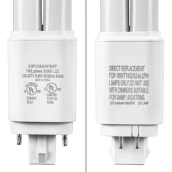 740 Lumens - 7 Watt - 3000 Kelvin - LED PL Lamp -Bulbs Shop data 856