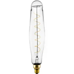 Natural Light - 4 Watt - 2200 Kelvin - LED Oversized Vintage Light Bulb - 15 In. X 3 In.