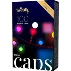 Twinkly Mini Caps - 100 Silicon Bulb-Shaped Cap Accessories